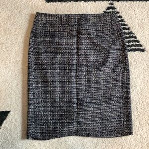 Tweed pencil skirt